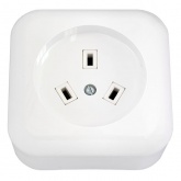 Розетка с вилкой БелТИЗ для электроплиты РА32-002/В32-001 32А 220В накладной монтаж