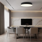 Светильник светодиодный управляемый AL6200 Simple matte 165W 3000K-6500K 230V 9900Lm с пультом 650mm