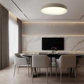 Светильник светодиодный управляемый AL6200 Simple matte 165W 3000K-6500K 230V 9900Lm с пультом 650mm