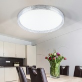 Светильник потолочный светодиодный ЭРА Классик SPB-6-70-RC LIM 70W 3400-5500K с пультом ДУ