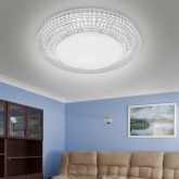 Светильник потолочный светодиодный ЭРА Классик SPB-6-70-RC Metz RGB, с пультом ДУ, 70Вт 3400-5500К