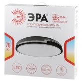 Светильник потолочный светодиодный ЭРА Классик SPB-6-70-RC Sance, с пультом ДУ, 70Вт 3400-5500К