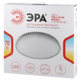 Светильник потолочный светодиодный ЭРА Классик SPB-6-70-RC Mirand с пультом ДУ, 70Вт 3400-5500K