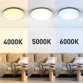 Светильник потолочный светодиодный ЭРА Классик SPB-6-70-RC Mirand с пультом ДУ, 70Вт 3400-5500K