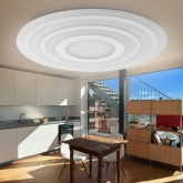 Светильник потолочный светодиодный ЭРА GEO SPB-6 GEO 2 RC 75 с пультом ДУ, 75Вт 3400-5500К