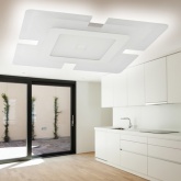 Светильник потолочный светодиодный ЭРА GEO SPB-6 GEO 1 RC 60 с пультом ДУ, 60Вт 3400-5500K