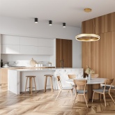 Подвесной светодиодный светильник Feron AL5888 60W 4000K IP20 золото SHINNING RING