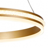 Подвесной светодиодный светильник Feron AL5888 60W 4000K IP20 золото SHINNING RING