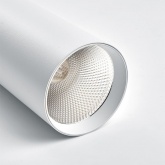 Подвесной светодиодный светильник Feron HL530 15W 4000K 35° 1350Lm белый на подвесе D80xH200