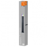 Светильник светодиодный Ledvance Smart OUTD Cube RGBW DG 9.5W/830 450Lm столб 800mm WI-FI