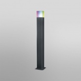 Светильник светодиодный Ledvance Smart OUTD Cube RGBW DG 9.5W/830 450Lm столб 800mm WI-FI