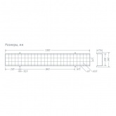 Решетка защитная Navigator 14 169 NPG-02-1300-200 белая