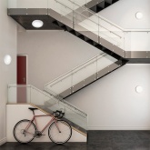 Светильник накладной Feron ДБП 06-12-001 GX70 max 23W 220V IP54 D220x110mm белый