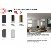 Светильник накладной потолочный ЭРА OL16 под лампу GU10 WH (5056396234319)