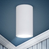 Светильник накладной потолочный ЭРА OL15 под лампу GU10 WH белый (5056396234272)