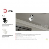 Светильник накладной ЭРА OL12 под лампу GX53 SWH, алюминий, цвет белый (5056396234159)