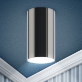 Светильник накладной потолочный ЭРА OL15 под лампу GU10 CH (5056396234111)