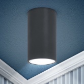 Светильник накладной потолочный ЭРА OL15 под лампу GU10 DG (5056396233312)