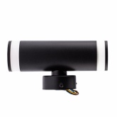 Светильник настенный ЭРА под лампу 2xGU10 WL30 BK (5056396232759)