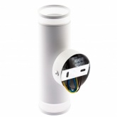 Светильник настенный ЭРА под лампу 2xGU10 WL30 WH белый (5056396232735)