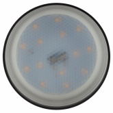 Светильник накладной потолочный ЭРА OL9 под лампу GX53 алюминий, черный+белый (5056396217824)