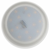 Светильник накладной потолочный ЭРА OL9 под лампу GX53 WH/WH алюминий, белый+белый