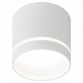 Светильник накладной потолочный ЭРА OL9 под лампу GX53 WH/WH алюминий, белый+белый