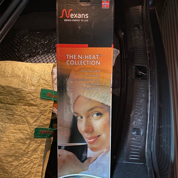 Теплый пол Нексанс 1,5 кв м