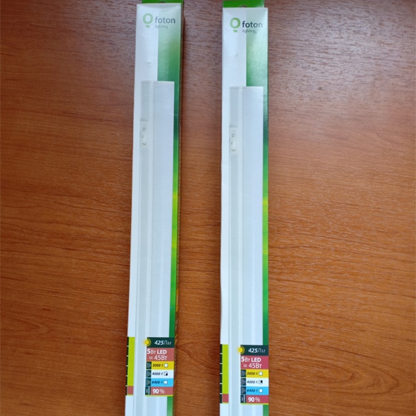 Светодиодный линейный светильник FL-LED T5, 5 Вт, белый свет