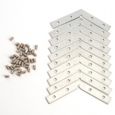 Соединитель угловой Feron LD151 120° для профилей CAB, 86x1.5x10mm