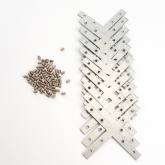 Соединитель X для профилей CAB Feron, LD155 100x1.4x10mm