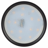 Светильник накладной потолочный ЭРА OL7 под лампу GX53 BK/CH алюминий, черный+хром (217626)