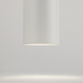 Светильник подвесной ЭРА L1 GU10 WH 300 D80x300mm белый 5056306016707