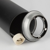 Светильник подвесной ЭРА L1 GU10 BK 300 D80x300mm черный 5056306016660