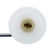 Светильник накладной спот TDM 2x40W 230V 50Гц Бутон планка ЭКО сосна Е14 IP20