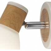 Светильник накладной спот TDM 1x40W 230V 50Гц Бутон круглый ЭКО сосна Е14 IP20