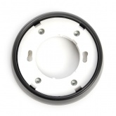 Светильник накладной потолочный Feron HL63 под лампу GX53 черный матовый 90х90х22