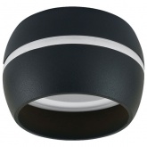 Светильник потолочный Feron HL356 под лампу GX53 max 12W 230V IP20 черный алюминий 90х90х50.5