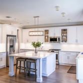 Светильник потолочный Feron HL356 под лампу GX53 max 12W 230V IP20 белый алюминий 90х90х50.5