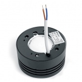 Светильник потолочный Feron HL354 под лампу GX53 max 12W 230V IP20 черный 82.5х82.5х43