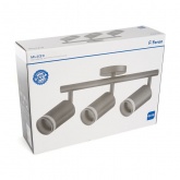 Светильник настенно-потолочный Feron ML233 под лампу GU10, черный