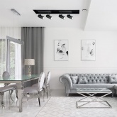 Светильник настенно-потолочный Feron ML232 поворотный под лампу GU10, черный