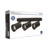 Светильник настенно-потолочный Feron ML223 поворотный под лампу GU10, черный