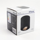 Светильник потолочный Feron ML179 под лампу MR16 max 35W 230V GU10 черный