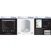 Светильник потолочный Feron ML179 под лампу MR16 max 35W 230V белый