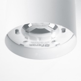 Светильник потолочный Feron HL349 12W, 230V, GX53 с LED подсветкой 1W 4000K белый IP20 корпус металл