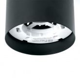 Светильник потолочный Feron HL351 12W, 230V GX53 с LED подсветкой 1W 4000K черный IP20 корпус металл