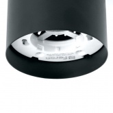 Светильник потолочный Feron HL350 GX53 230V с LED подсветкой 1W 4000K черный IP20 корпус металл