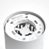 Светильник потолочный Feron HL350 12W, 230V, GX53 с LED подсветкой 1W 4000K белый IP20 корпус металл
