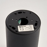 Светильник потолочный накладной Feron ML175 под лампу MR16 max 35W 220V, черный, золото